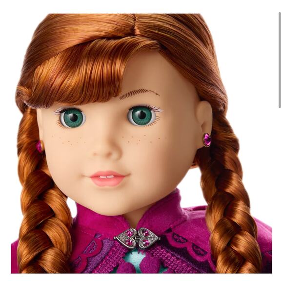 NEW American Girl Disney Frozen ANNA COLLECTOR DOLL 18" Limited Edition BOX - Picture 3 of 15